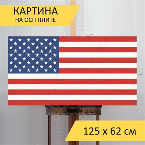 Американский флаг на стену: картина из зажигалок