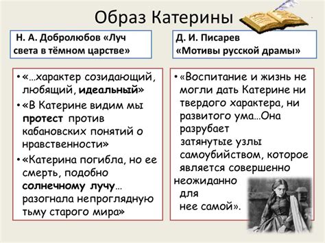 Анализ Добролюбова по поводу достижений Тихона и Бориса