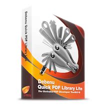 Безопасность и конфиденциальность Debenu Quick PDF Library Lite