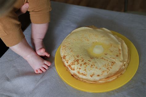 Блинчики из сухой детской смеси