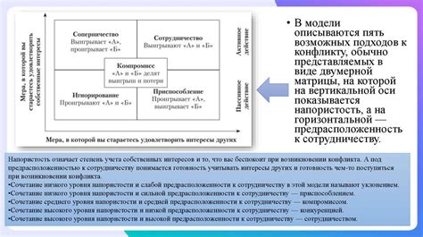 Важность выработки стратегии поведения в подобной ситуации