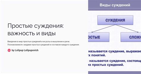 Важность понимания сути суждения