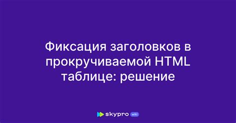 Виды заголовков в HTML