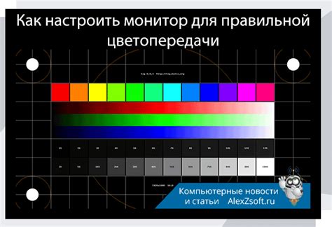 Возможности настройки цветопередачи и контрастности