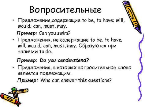 Вопросительное предложение в русском языке: основные характеристики