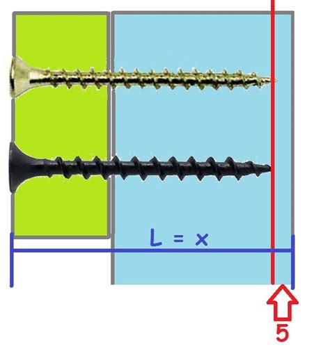 Выбирайте правильную длину самореза для материала