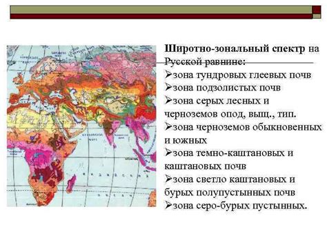 Географическое распространение