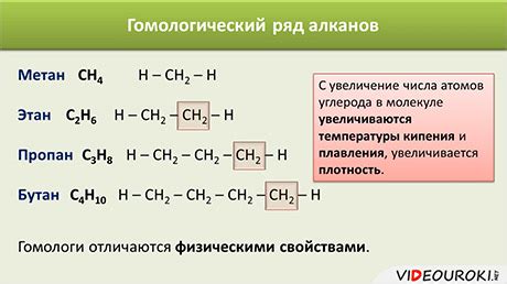 Гомологи: что это и как они составляются