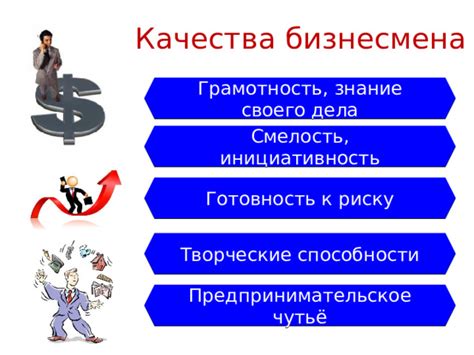 Готовность к риску и предпринимательство