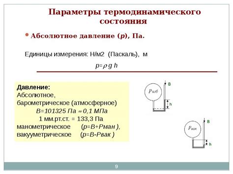 Давление в термодинамике: что это такое?