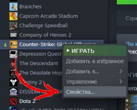 Добавление параметров запуска для CS:GO