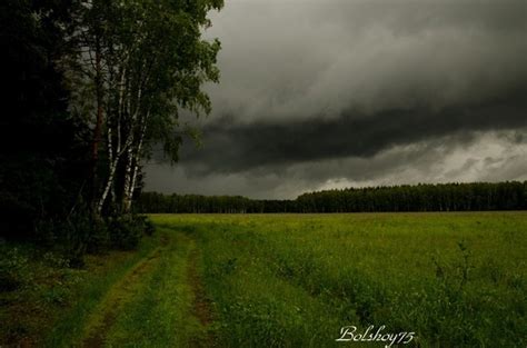 Запах озона перед грозой