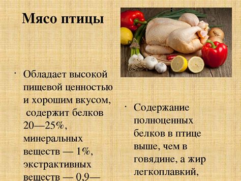 Значение мяса в рационе человека