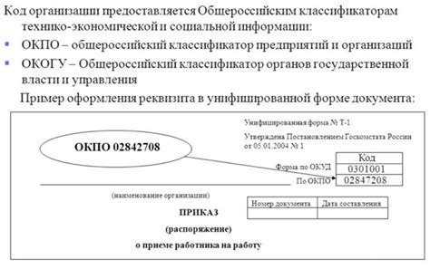 Значение формы ОКПО для ООО