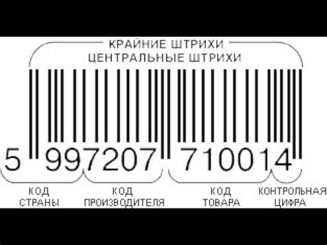 Значение штрих кода МВД