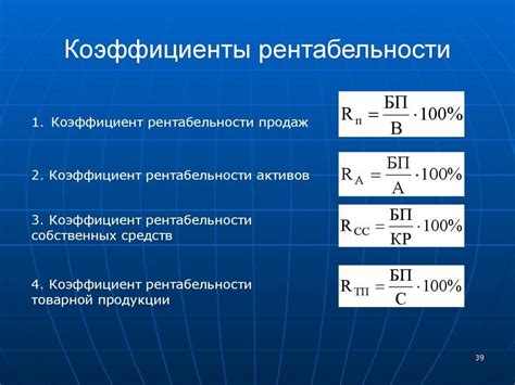 Значимость показателя рентабельности продаж товара