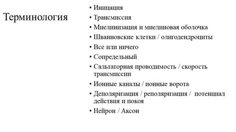 Изучение строения и работы аксона в 8 классе биологии