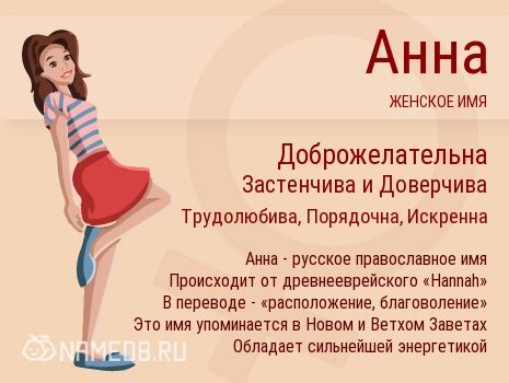 Имя Анна: значение