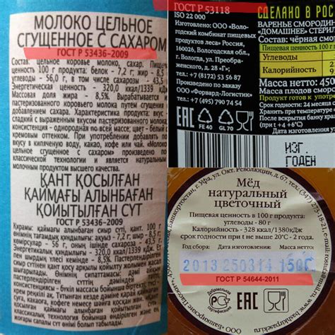 Ингредиенты и состав продукта