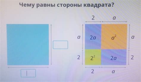 Использование стороны квадрата в реальной жизни