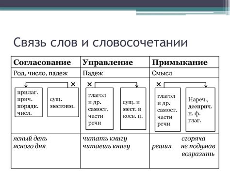 Источники слов и их связь