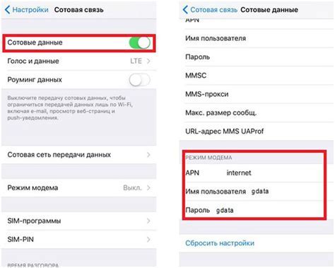 Какая тарифная политика применяется при использовании режима модема на iPhone?