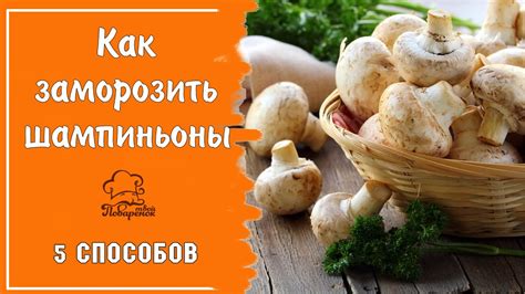 Как заморозить грибы