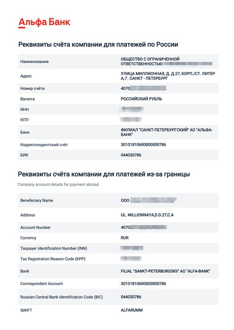 Как понять реквизиты бенефициарного счета?