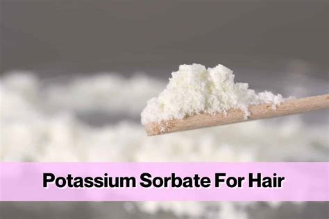 Как правильно использовать potassium sorbate