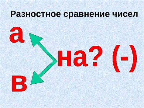 Как работает разностное сравнение?