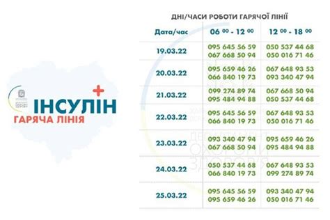 Как узнать расписание работы горячей линии?