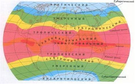 Климатические пояса и зоны