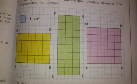 Когда использовать измерения в сантиметрах, а когда - в квадратных сантиметрах?