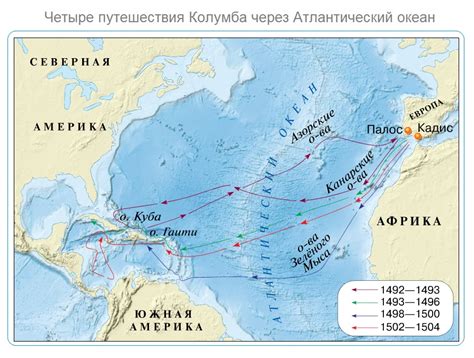 Колумб и его путешествие