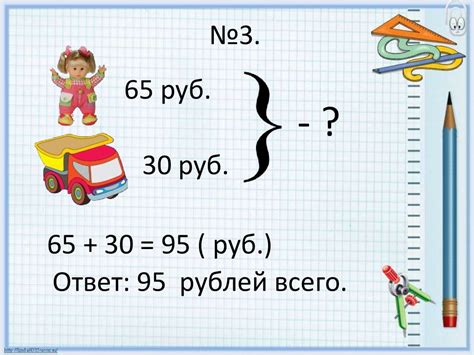 Компоненты суммы для записи ТТС