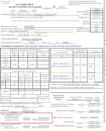 Кто проводит предрейсовый медицинский осмотр водителей?