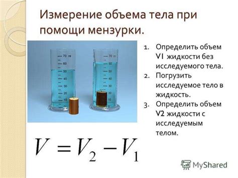 Методы нахождения объема простых тел