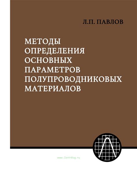 Методы определения параметров