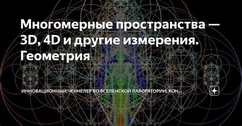 Многомерные пространства: взгляд в будущее наших границ