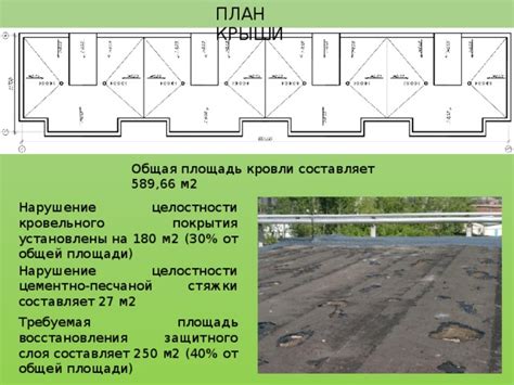 Нарушение целостности покрытия