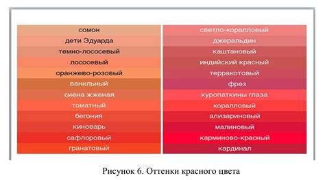 Необычные цвета и оттенки