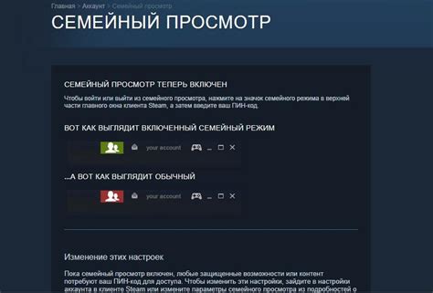 Обзор популярной функции в Steam: семейный просмотр