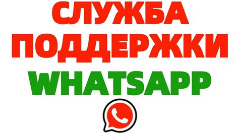 Обратитесь в службу поддержки WhatsApp для получения дополнительной помощи