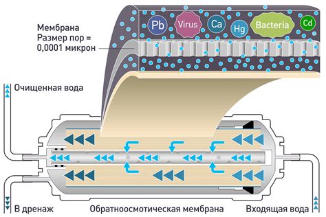 Обратная осмоса: принцип действия и преимущества