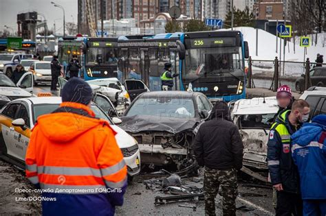 Об аварии на МКАДе и Рублевском шоссе