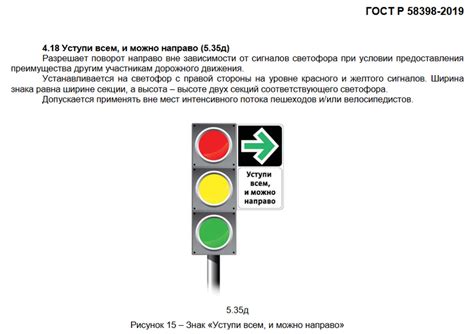 Ограничения и правила при красном сигнале светофора