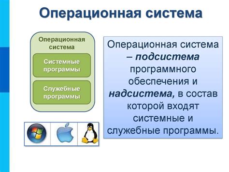 Операционная система и пользовательский интерфейс