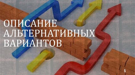 Описание альтернативных вариантов