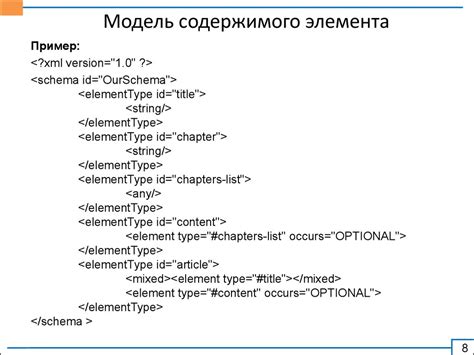 Описание структуры