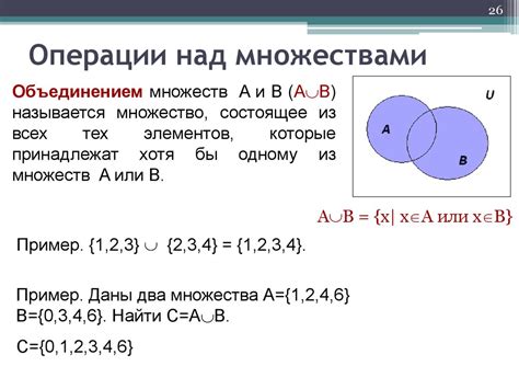 Определение и понятие пересечения